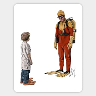 Big Daddy: Frankenstein & Scuba Sam Sticker